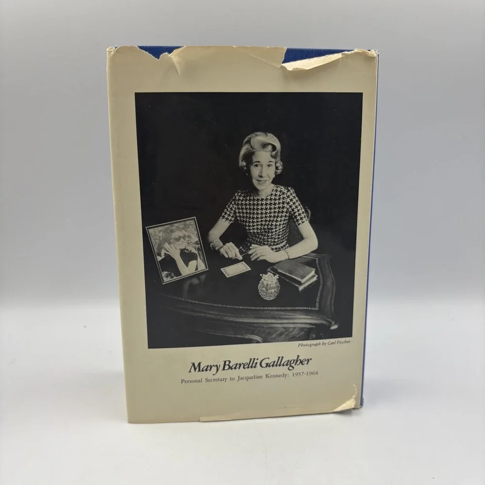 Vintage 1969 My‎ Life With Jacqueline Kennedy Mary Gallagher Blue HC JFK McKay